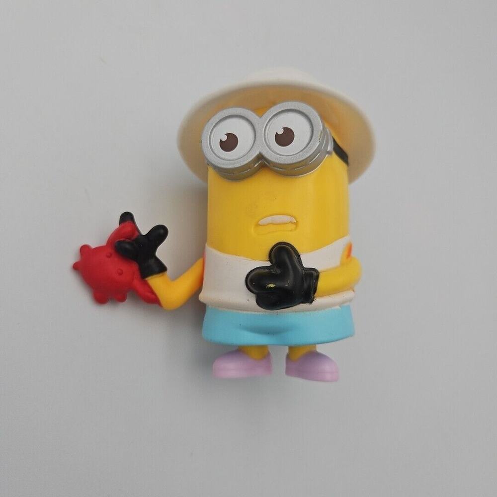 McDonalds Crab Bite Minion Despicable Me 3 2017 Happy‎ Meal Toy 5